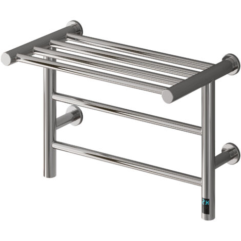 Reina Maira Designer Electric Heated Towel Rail 350mm H x 500mm W - Polished