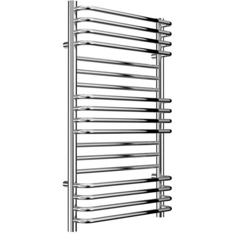 Reina Marco Designer Heated Towel Rail 800mm H x 500mm W Chrome