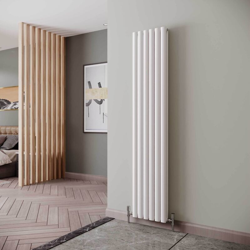 Reina - Neva Designer Radiator 1800mm h x 354mm w Double White