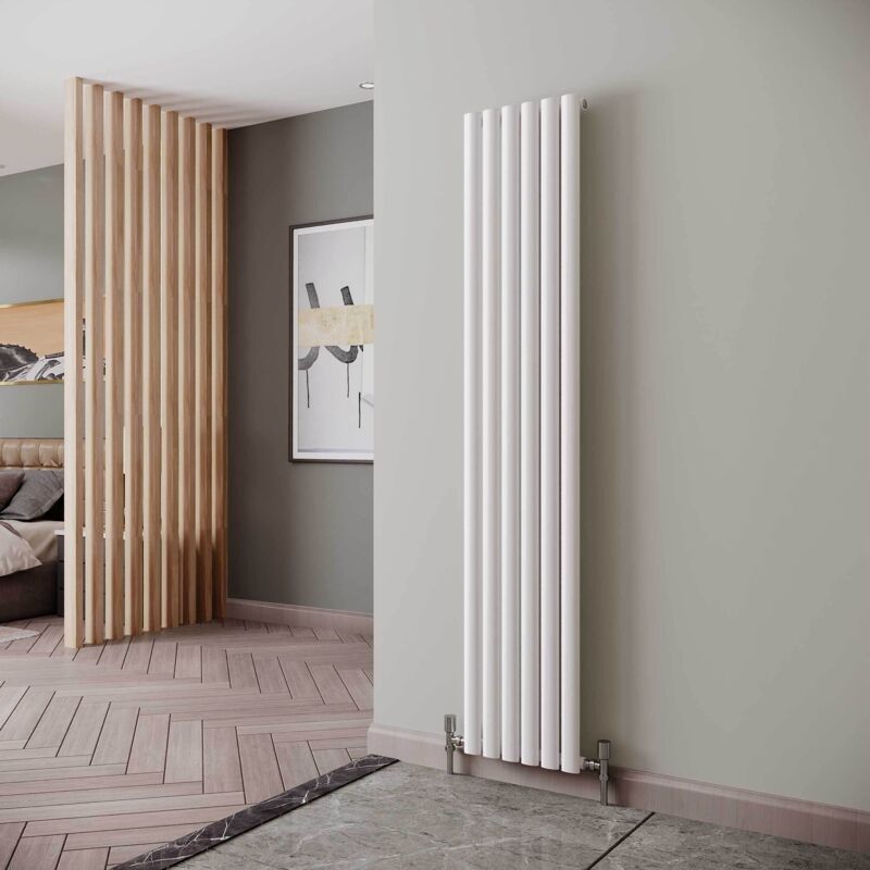 Reina - Neva Designer Radiator 1800mm h x 354mm w Single White