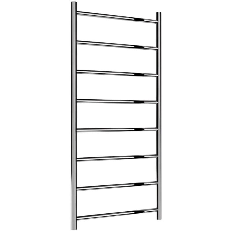 Savio Designer Heated Towel Rail 1080mm h x 500mm w Polished Stainless Steel - Reina