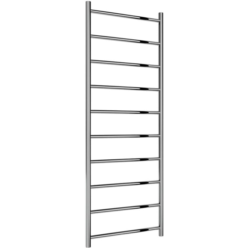 Reina - Savio Designer Heated Towel Rail 1360mm h x 500mm w Polished Stainless Steel