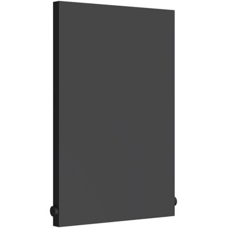 Reina Slimline Horizontal Designer Radiator 600mm H x 400mm W Textured Matt Anthracite