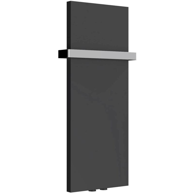 Reina - Slimline Vertical Designer Radiator 770mm h x 300mm w Textured Matt Anthracite