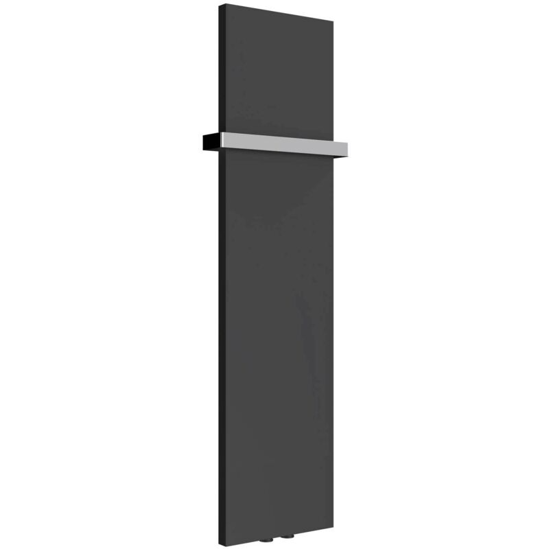 Reina - Slimline Vertical Designer Radiator 1170mm h x 300mm w Textured Matt Anthracite
