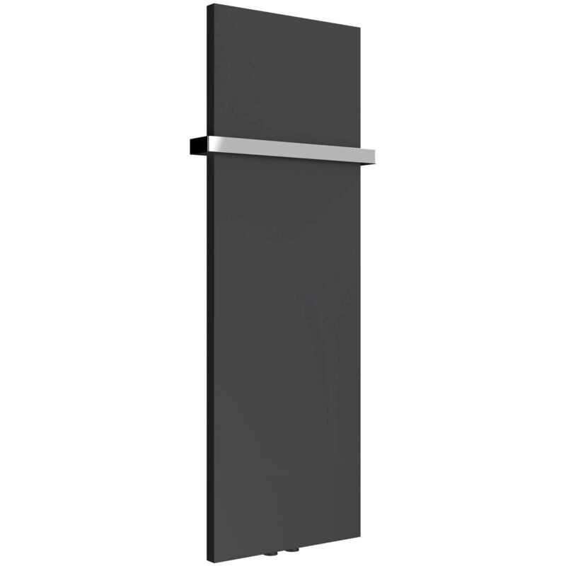 Reina - Slimline Vertical Designer Radiator 1170mm h x 400mm w Textured Matt Anthracite