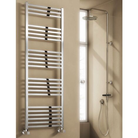 Reina Vasto Heated Towel Rail 755mm H x 500mm W Chrome
