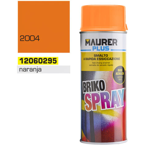 Reines Orange Sprühfarbe 400 ml.