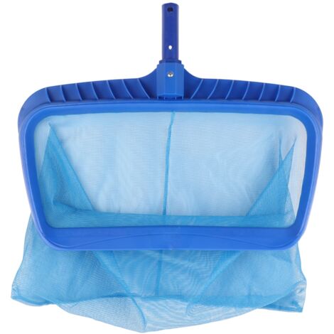 Reinforced Plastic Frame Pool Leaf Net Swimming Pool Debris Falling Leaves Cleaning Net Tool