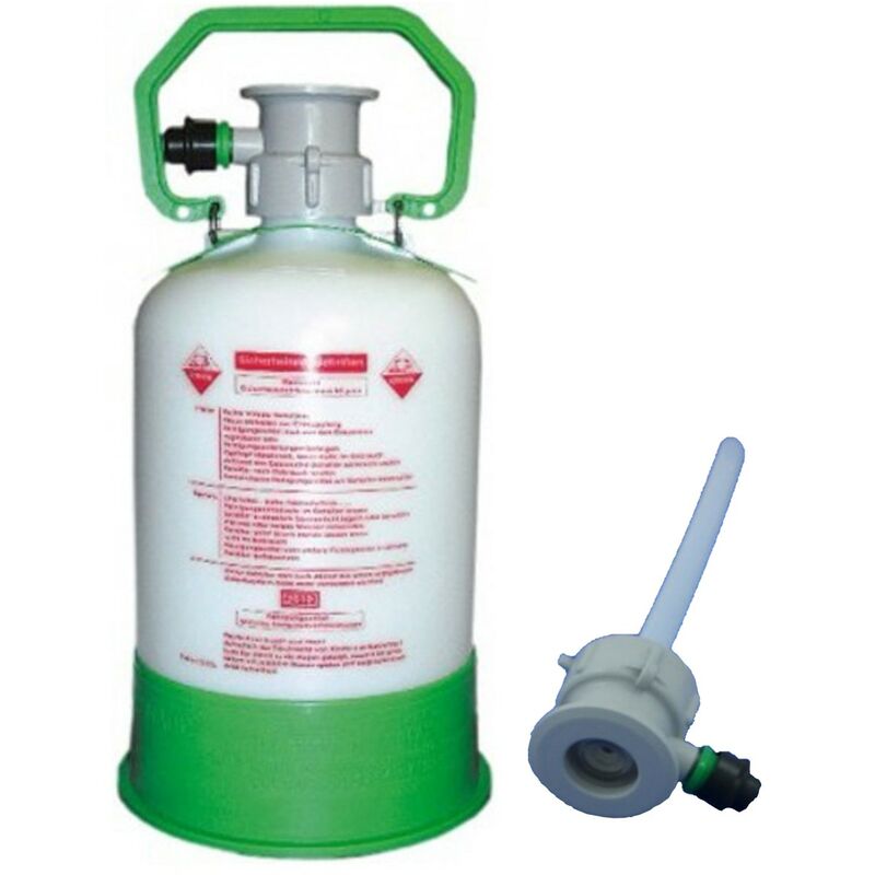 Ich-Zapfe Reinigungsbehälter Für Zapfanlagen 5l (fitting Zur Auswahl), Korb