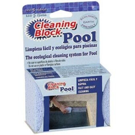 Reinigungsblock für Pool mit individueller Euro/U-Klappe