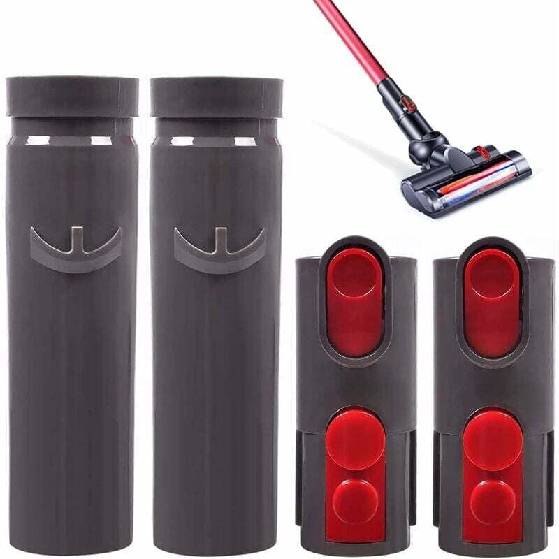 Image of 4er-Pack Staubsaugeradapter für Dyson V6 auf V7, V8 und V10 – zwei Ausführungen