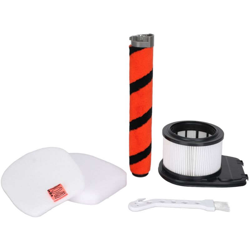 Image of Reinigungsbürstenset mit weißer Baumwollfilterwalze für Shark IZ300UK IZ320 Staubsauger