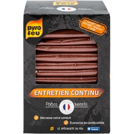 Reinigungsmittel für den Kamin fortlaufende Wartung 14x70gr Pyrofeu