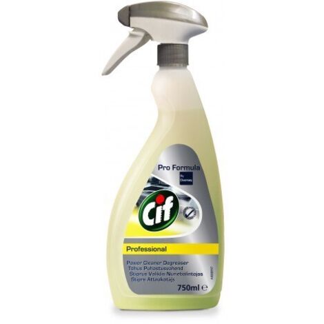 Reinigungsprodukt Staples cif power cleaner neutralisiert Gerüche sicher Aluminium