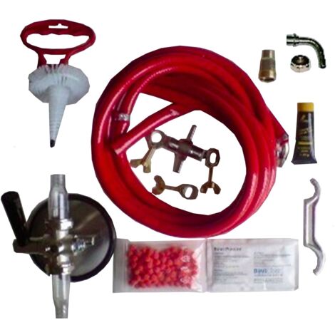 Reinigungsset für Zapfanlage und Keg - groß - 2leitig - 10mm