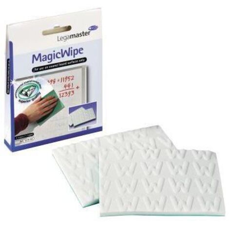 Reinigungstuch MagicWipe nicht nachfüllbar 60°C inkl. 2 MagicWipes 1 Trockentuch 100 % Melamin 2 St./Pack.