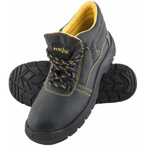 Reis Bryes-T-S338 - Scarpe antinfortunistiche, numero 38, colore: Nero/Giallo