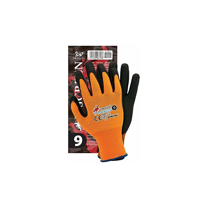 R-SCREEN9 Dragon - Guanti protettivi, misura 9