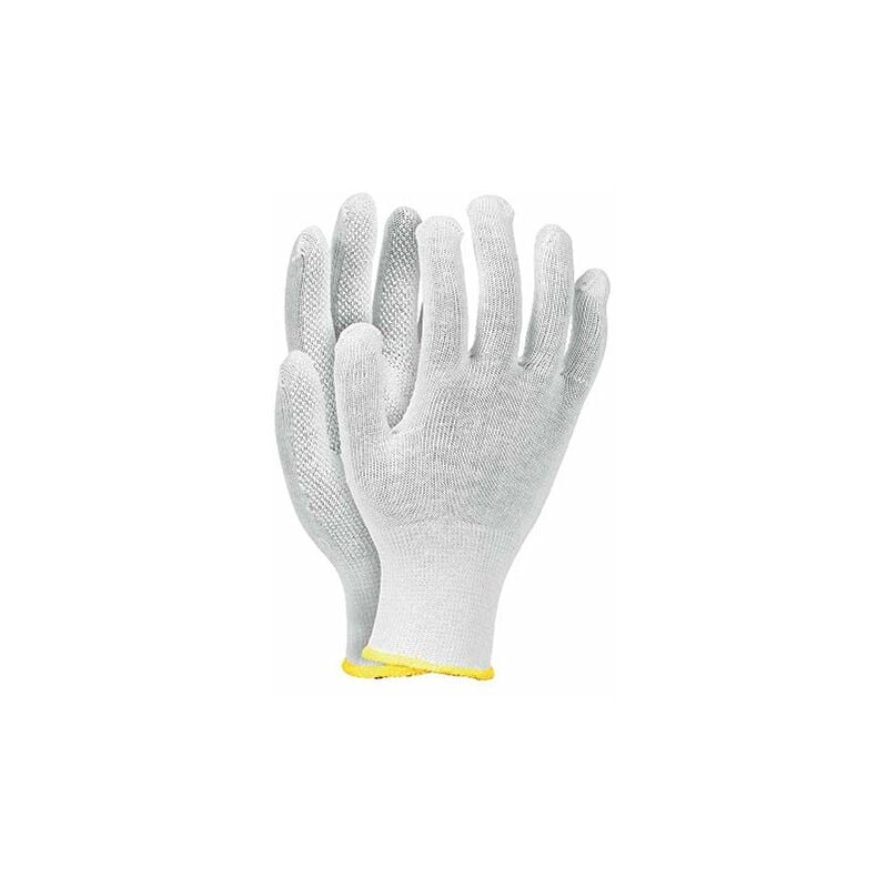 Reis - Rmicroncot10 Guanti protettivi, bianchi, 10...