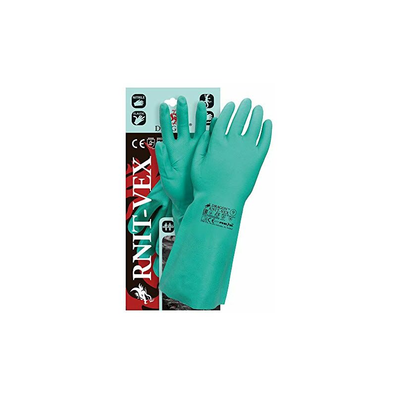 Rnit-vex z 8 Dragon Guanto Protettivo, Verde