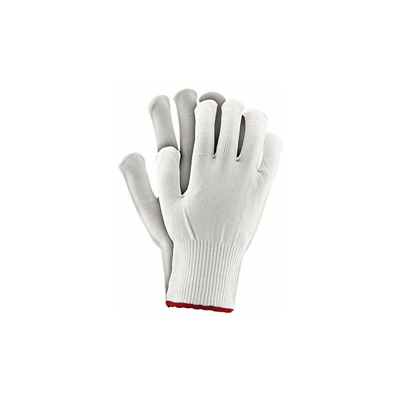 Rpoly8 Guanti protettivi bianchi, 8 misure