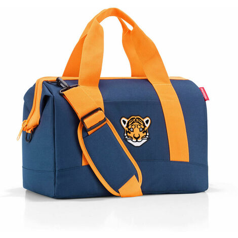 reisenthel allrounder M kids, Reisetasche, Sporttasche, Schultertasche, Doktortasche, Tasche, Polyestergewebe, Tiger Navy, 18 L, IX4077