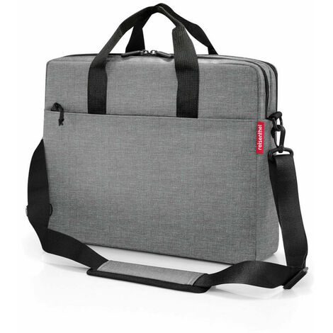 reisenthel workbag, Tasche, Messengerbag, Schultertasche, Arbeitstasche, Twist Silver, 13 L, US7052
