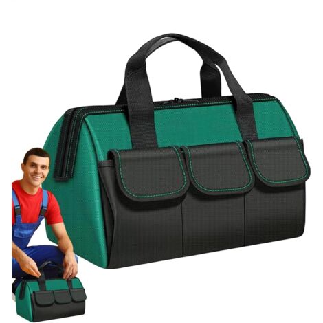 Reisetasche, tragbar, Soft Tool Box, Organizer mit Griff, große Werkzeugaufbewahrung, Werkzeugtasche mit mehreren Taschen, für Arbeitswerkzeuge