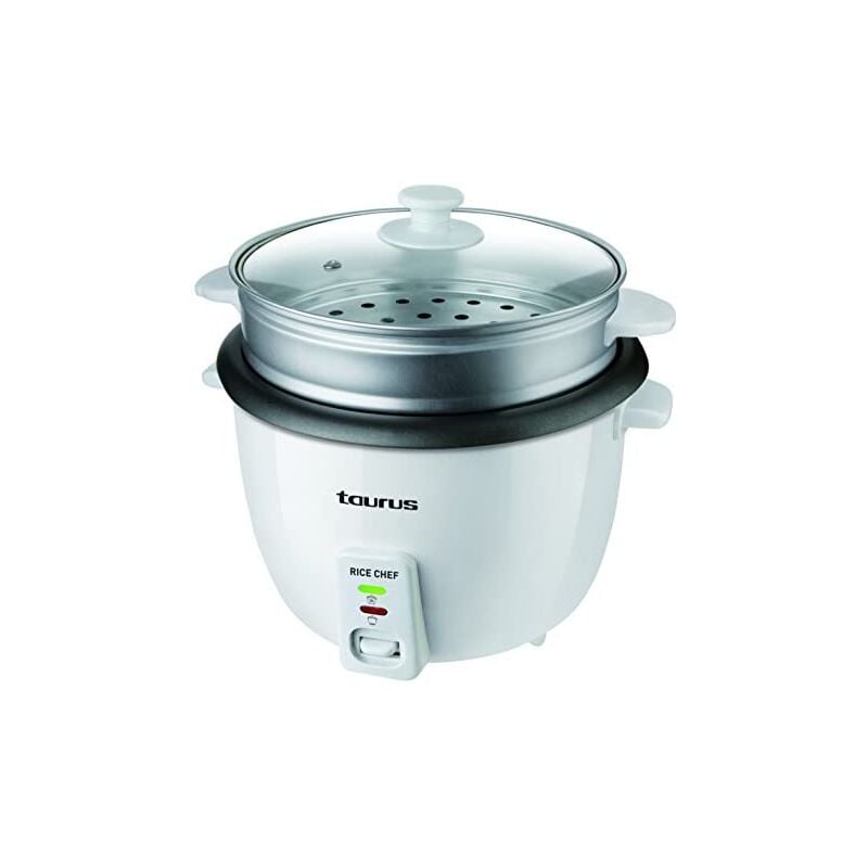 Taurus RICE CHEF Reiskocher 1,8 L 700 W Grau, Weiß