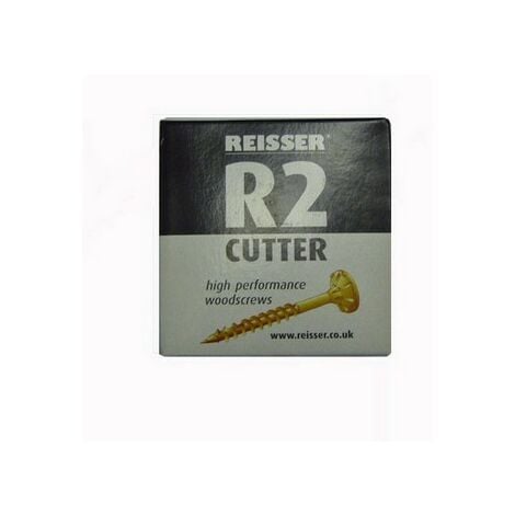 Reisser Cutter Pozi Full Thread Woodscrews 4 x 40mm Pack of 200