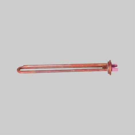 Reistenza per scaldacqua diritta a flangia 1200 watt