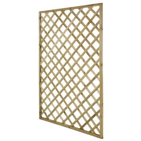 Verdelook – Reja rectangular de madera impregnada 120x180 – Tratamiento autoclave IV – Resistente al moho – Para decoración de jardines