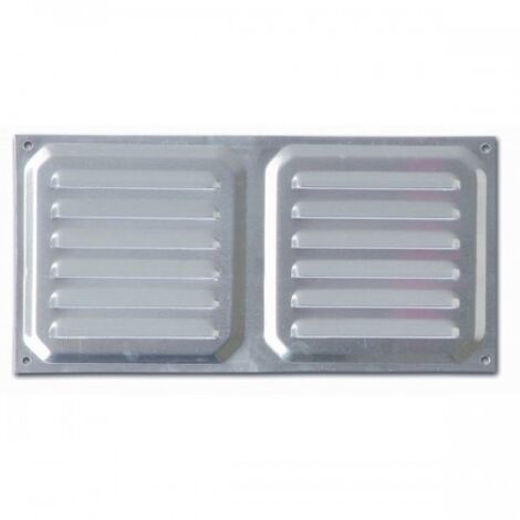 REJILLA 10X20CM ALUMINIO - BRINOX
