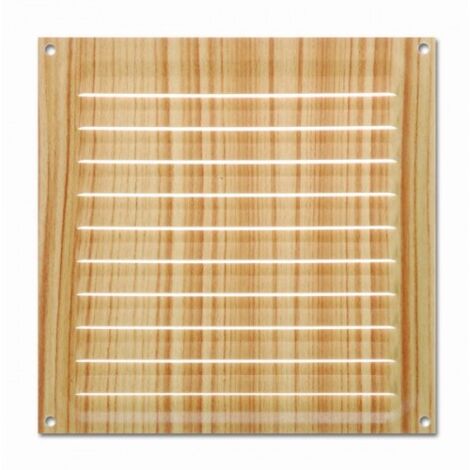 REJILLA 15X15CM MADERA PINO - BRINOX