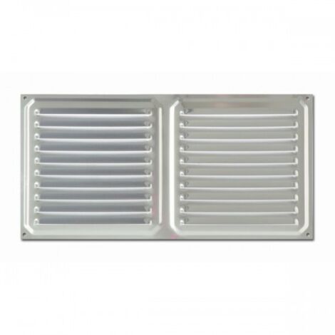 REJILLA 15X30CM ALUMINIO - BRINOX