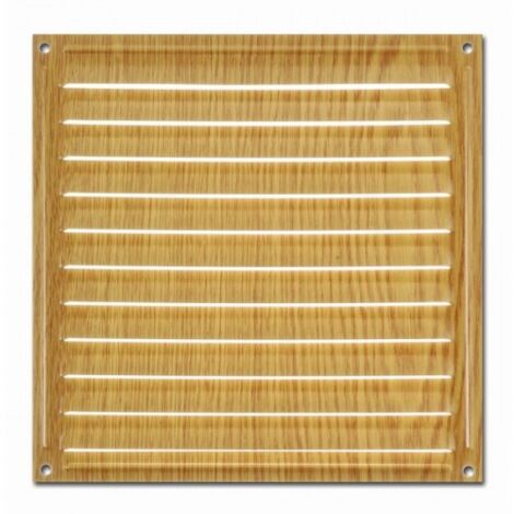REJILLA 17X17 MADERA CLARA C/D - BRINOX