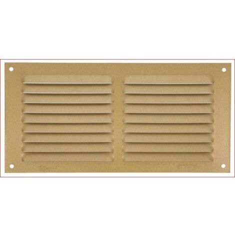 REJILLA 3-100X200 ALUMINIO ORO (D) - AMIG