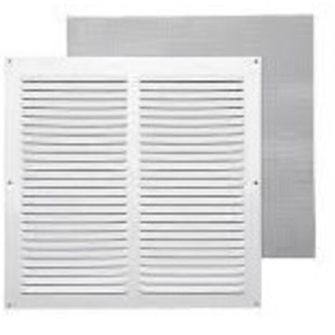 REJILLA ALUMINIO 170X170MM BLANCO - INOFIX