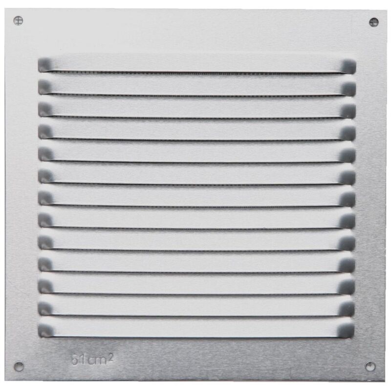 

CIS - Rejilla Aluminio Plata 15*15