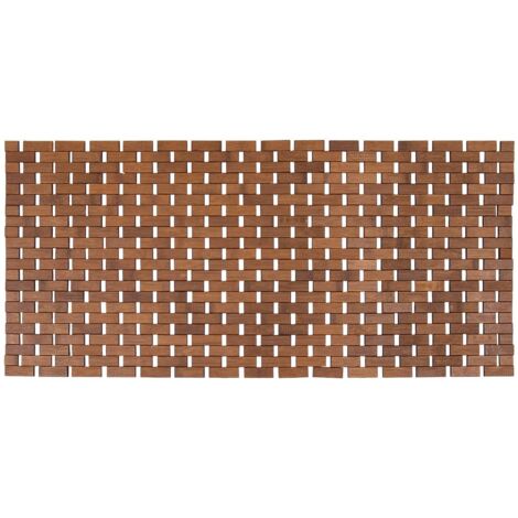 Rejilla antideslizante de bambú 45x100 cm - marrón - Tendance