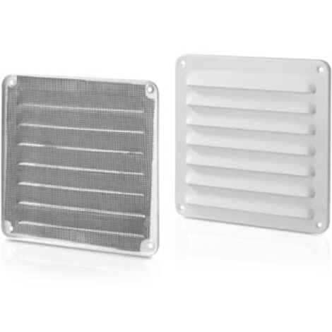 REJILLA C/ MOSQUITERA BLANCA - 15X15 CM