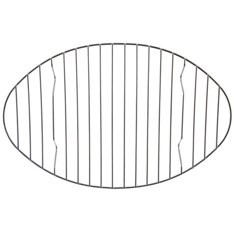 Rejilla de acero para asar de 32,5 x 21 cm