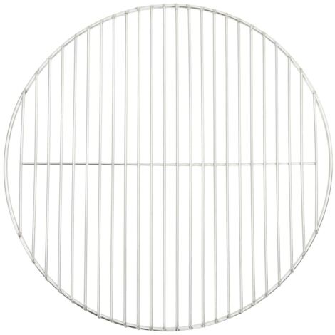 Rejilla de parrilla BBQ redonda acero inoxidable 304 Ø47 cm