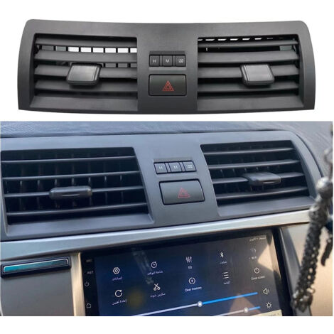 Rejilla de ventilación del control de clima central 55660-06100 para Aurion/Camry (2006-2011) - Inserto de la consola