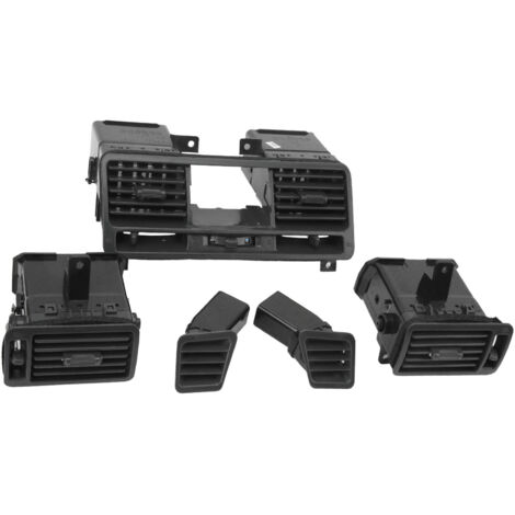 Rejilla de ventilación del tablero, kit de salidas de aire centrales izquierda y derecha con ABS, número de pieza MB775266/MR308038, compatible con Mitsubishi Pajero Montero 1990-2004