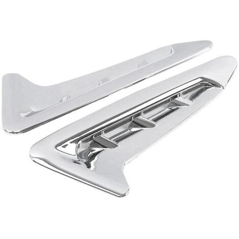 Rejilla de ventilación lateral plateada para BMW X3 G01 2018-2021 – Mejora exterior, diseño deportivo