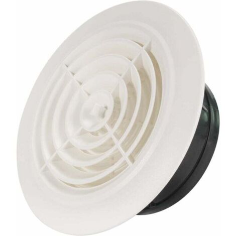 Rejilla de ventilación redonda ajustable de 150 mm