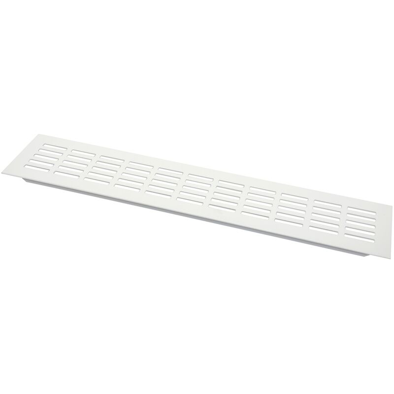 

Rejilla de ventilación Aluminio Blanco 40x8cm - Sencys