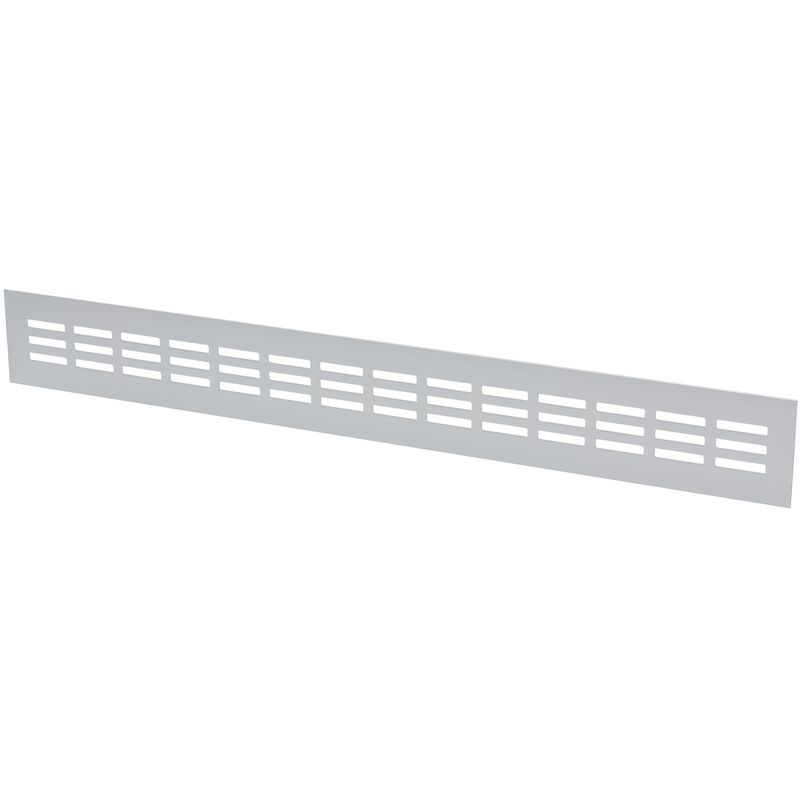 

Rejilla de ventilación de aluminio SENCY anodizada 50 x 6 cm